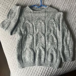 Zara grey knitted sweater size 7